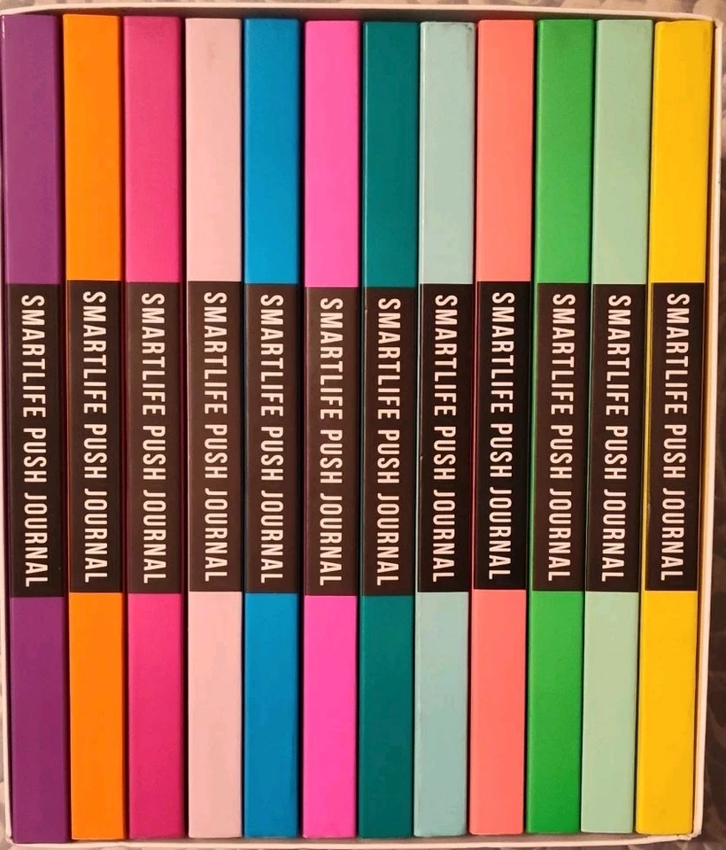Smartlife Push Journals (12 Journals) 1 Used - Image 1 of 4