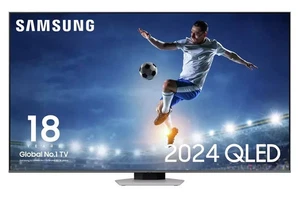 Samsung QLED 4K 75 Inch Smart TV UHD HDR QE75Q80DATXXU Silver - Picture 1 of 4