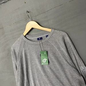 Foot Joy Lifestyle Collection French Terry Crewneck Dove Grey Heather LARGE NWT - Picture 1 of 3