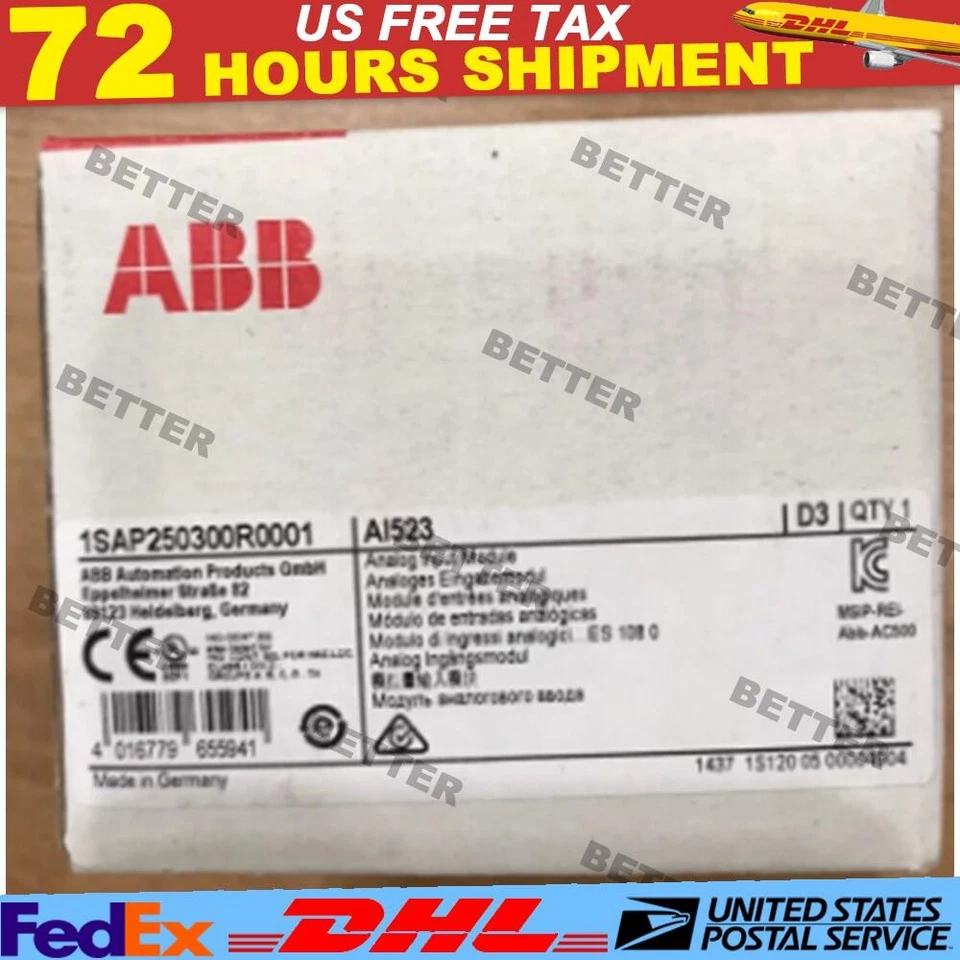 NUEVO ABB AI523 D2 Módulo de Entrada Analógica - Imagen 1 de 1