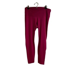 NWT! Nike YOGA Dri-Fit High Rise 7/8 Fuscia Dark Pink MSRP $65 Women’s Size XL - Picture 1 of 6