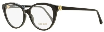 Gafas ovaladas Roberto Cavalli RC5073 Marradi 001 negras/doradas 54 mm 5073 Foto 1 de 2