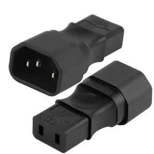IEC320 C14 macho a IEC 320 C9 hembra convertidor de corriente - adaptador - Imagen 1 de 1