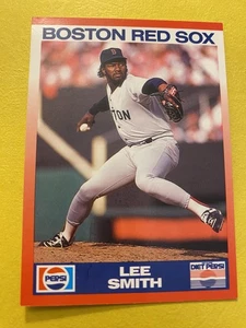Lee Smith 1991 Diet Pepsi Pepsi Boston Red Sox - Picture 1 of 2