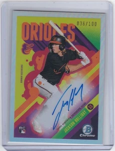 2024 Bowman Chrome Baseball Jackson Holliday Bowman Ascensions Autograph /100 - Picture 1 of 2