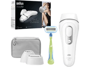 Depiladora IPL - Braun Luz Pulsada Silk·expert Pro 3 PL3122 - Imagen 1 de 12