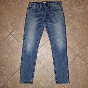 Todd Snyder Slim Fit Denim Jeans 34x34 5 Pocket Straight Leg Pants Washed Grunge - Picture 1 of 20