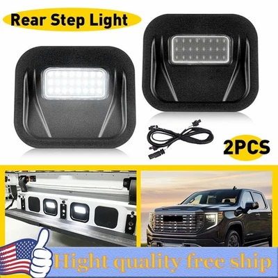 Luz de passo para tampa da caçamba para GMC Sierra 1500 Sierra 2500 HD Sierra 3500 HD 19-2025 - Imagem 1 de 4