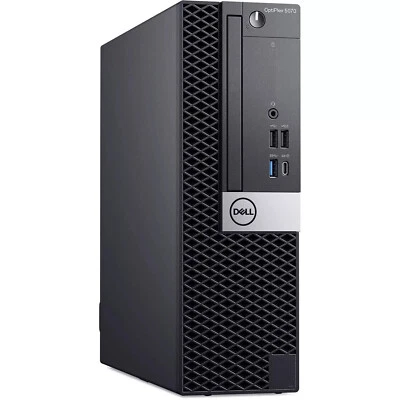 Dell OptiPlex 5070 SFF Computer Core i7 9th Gen 8-core 32GB Ram 1TB SSD PC Wi-Fi - Image 1 of 4