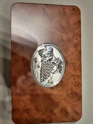 Kit Degustazione Vino - Paterna & Livi Argento 925/Radica Noce - Immagine 1 di 4