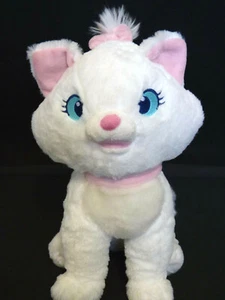 Aristocats Marie Plüschkatze weißes Kätzchen Stofftier Disney Store 12 Zoll rosa Schleifen  - Bild 1 von 11