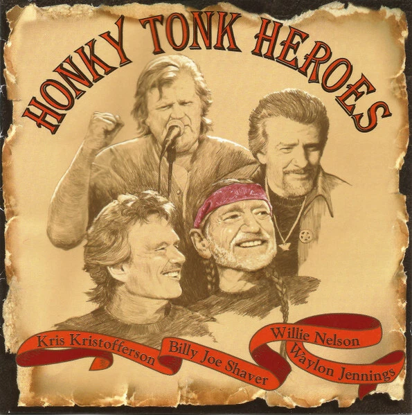 Kris Kristofferson - Billy Joe Shaver… - Honky Tonk Heroes | CD - Bild 1 von 1