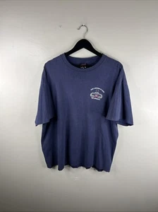 Vintage Air Force Shirt Adult XL Navy Blue S/S Fort Bragg USAF Fade Men A99 - Picture 1 of 10