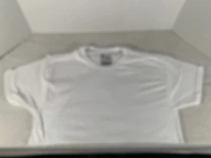 (7) Herren Hanes Komfort weich weiß T-Shirts Größe M neu - Bild 1 von 2