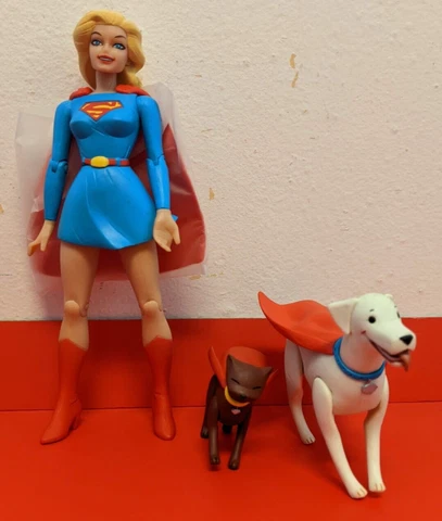 DC Collectibles Designer Series Darwyn Cooke Super Girl Krypto Streaky Pets Cover