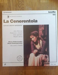 LIKE NEW: LA CENERENTOLA / ROSSINI - CHAILLY - CD VIDEO LASER DISC FREE P&P - Picture 1 of 2