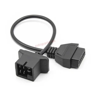 OBD2 6PIN TO 16PIN Car Conversion Cable For Chrysler Old Car Conversion Cable - Picture 1 of 5