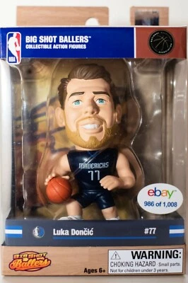 FIGURA DE ACCIÓN LUKA DONCIC BIG SHOT BALLERS EXCLUSIVA DE EBAY LIMITADA A 1.008 Foto 1 de 4