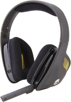 Skullcandy SLYR - Auriculares para juegos - NUEVOS - Negro/Amarillo (SMSLFY-207) Foto 1 de 4