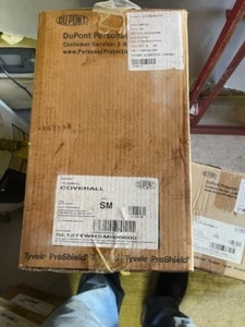 Dupont Sl127twhsm000600 Overall, 6 Stück, weiß, Tychem (R) 4000, Reißverschluss - Bild 1 von 5
