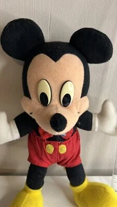 Vintage Disneyland Walt Disney World Mickey Mouse Plüschtier klassisch 9 Zoll - Bild 1 von 5