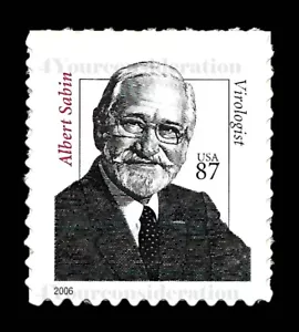 2006 Scott #3435 .87¢ - Albert Sabin - Serie Distiguizzata Americana, VF-MNH-S/A - Foto 1 di 1