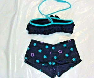 NWT Girls Size Large 10 * GAP KIDS * 2-Piece Navy Stars Swimsuit - Picture 1 of 3