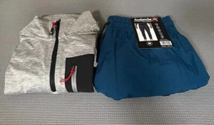Avalanche Jacket / Pants Men’s Sz M 1/4 Zip Outdoors Gray /Indigo - Picture 1 of 11