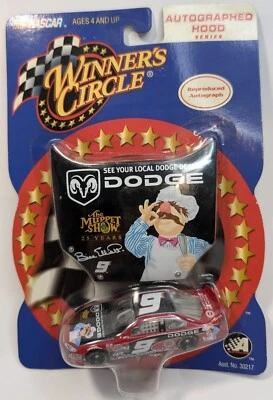 Bill Elliot #9 Dodge Winners Circle Muppets 1:64 Autographed Hood Unopened 2002 - Image 1 of 4