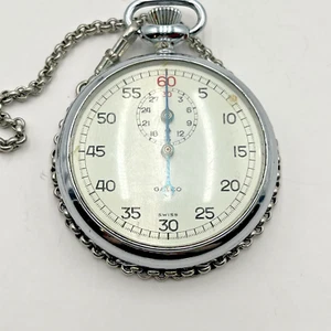 Cronómetro de cuerda vintage Galco Jules Racine hecho en Suiza #1114692 PROBADO - Imagen 1 de 6