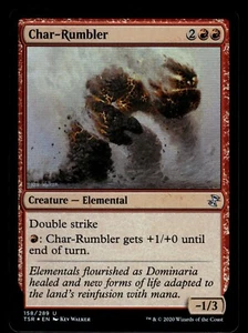 MTG Time Spiral Remastered Char-Rumbler Foil 158/289 NM/MT  - Picture 1 of 1