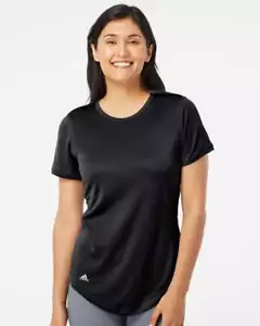 Adidas T-Shirt Sportiva Donna A377 S-3XL Chiusura - Foto 1 di 30