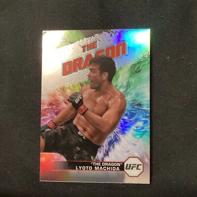 2024 Topps Chrome UFC Lyoto Machida “The Dragon" #AKA-3 Refractor            63 - Image 1 of 2