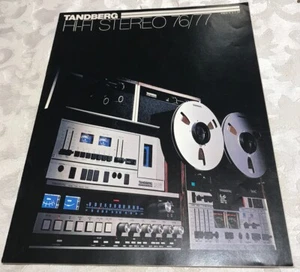 TANDBERG HIFI STEREOANLAGE 76/77 PROSPEKT - Bild 1 von 10