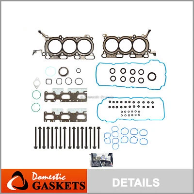 Juego de pernos de junta de culata para Lincoln MKT MKS 02/02/2009-15 3,7 L DOHC V6 24V Foto 1 de 4
