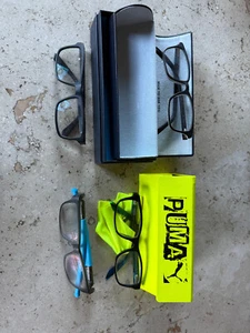 Oakley  Puma Champion Warby Kids Eyeglasses Frames Lot Of 4 Glasses GREAT COND - Picture 1 of 8