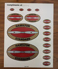 Hamilton Standard Propeller Decal Stickers - 16 stickers on page
