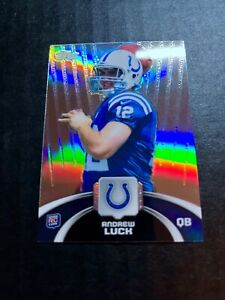 2012 Topps Chrome Refractor Andrew Luck RC Colts Stanford TFHM-AL