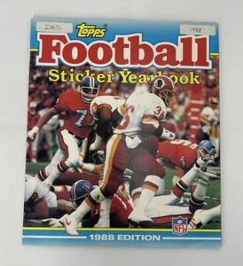 1988 TOPPS NFL FOOTBALL STICKER YEARBOOK BO JACKSON ROOKIE - Picture 1 of 3