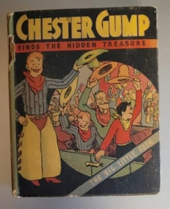 1934 Big Little Book Chester Gump finds the Hidden Treasure #765 VG+ Cond - Picture 1 of 7