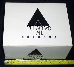 1970S DE COLECCIÓN MUHAMMAD ALI COLONIA -0- EN EBAY CAJA DE EXHIBICIÓN DE CARTÓN DECORATIVO - Imagen 1 de 2