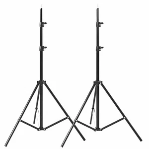 2*Studio Photography Light Umbrella Stand Bracket Tripod for Flash Studio Light - Picture 1 of 7