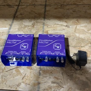 CircuitWerkes MicTel Broadcast Phone Handset Line Tap Audio Interface with PSU - Picture 1 of 6