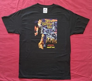 House On Haunted Hill NEU schwarz großes Shirt Vintage Retro Horror selten 2003 Druck - Bild 1 von 3