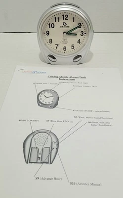 On Time Talking Atomic Alarm Clock  - Image 1 of 4