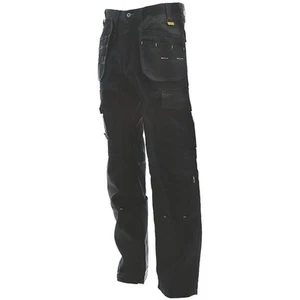 DeWalt Pro Tradesman Work Trousers Black 36" W 29" L - Picture 1 of 4