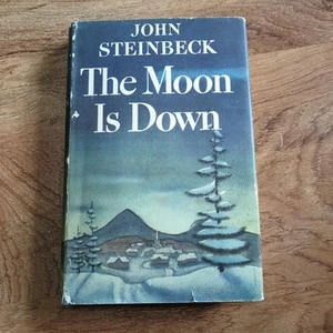 The Moon Is Down von John Steinbeck 1942 1st Edition HC mit DJ Top Zustand - Bild 1 von 8