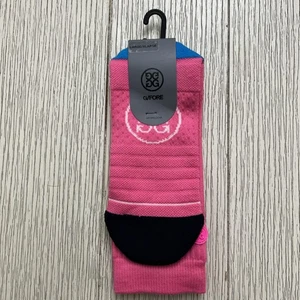 G/FORE Socken Herren L/XL Knockout Pink Pray For Birdies Crew feuchtigkeitsableitend - Bild 1 von 6