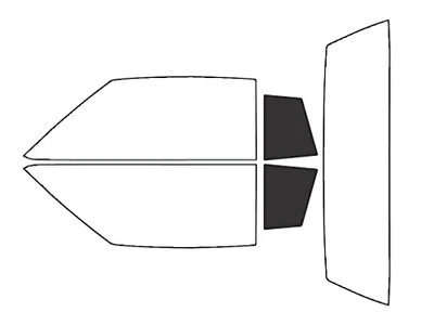 Kit de matiz de janela de vinil compatível com Chevrolet Monte Carlo 1978-1988 - Imagem 1 de 4
