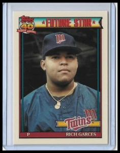 1991 Topps Tiffany- Future Star Rich Garces #594 (RC) - Picture 1 of 2